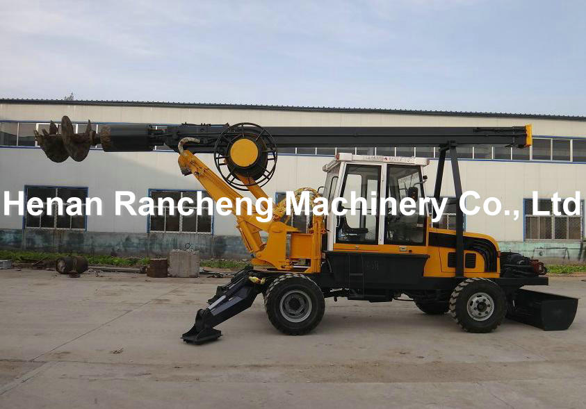 Tractor Mounted Piling Rig Tractor Mounted Piling Rig