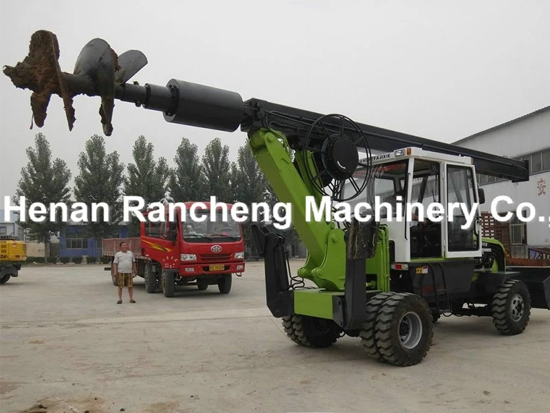 wheel mounted piling rig wheel mounted piling rig